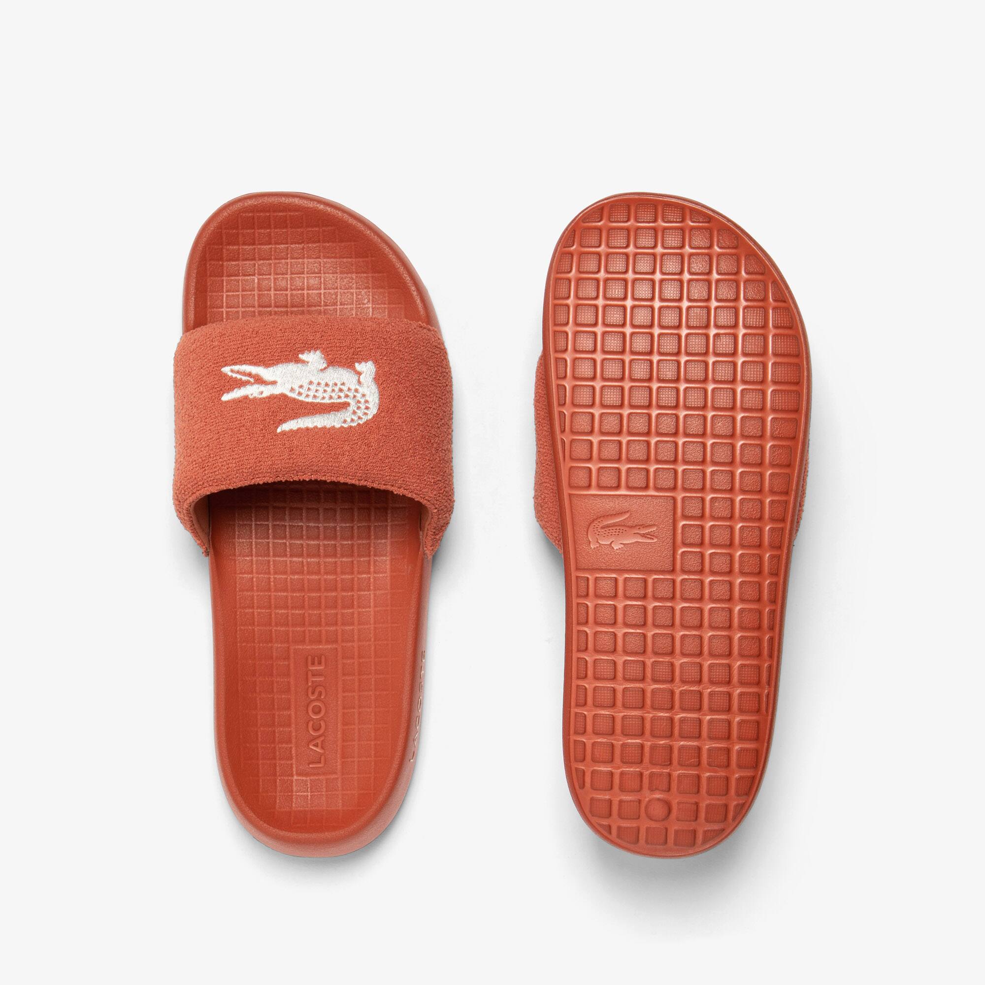 Claquettes Serve Slide 1.0 femme Claquettes & Sandales - Orange - Lacoste - Femme