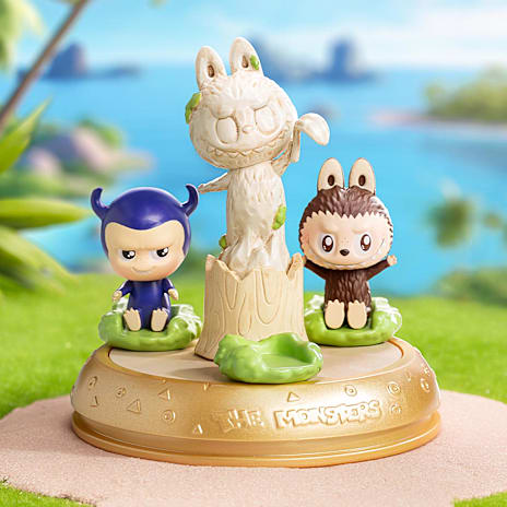 Labubu monsters playing games scene samlerfigur – flere varianter – assorteret