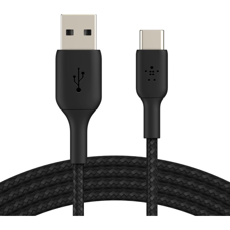 Belkin CAB002BT3MBK câble USB 3 m USB A USB C Noir