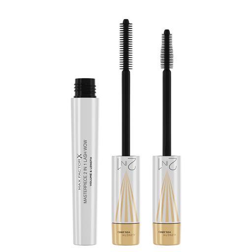 Max Factor Masterpiece 2 In 1 Lash Wow Mascara, Sort