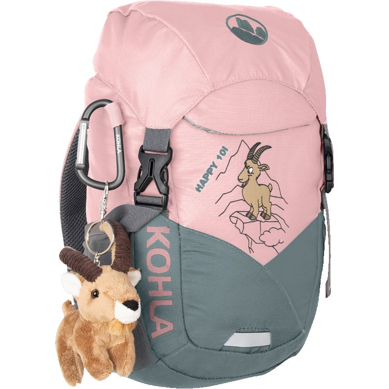 Kohla Happy 10L Kinderrucksack bleached mauve