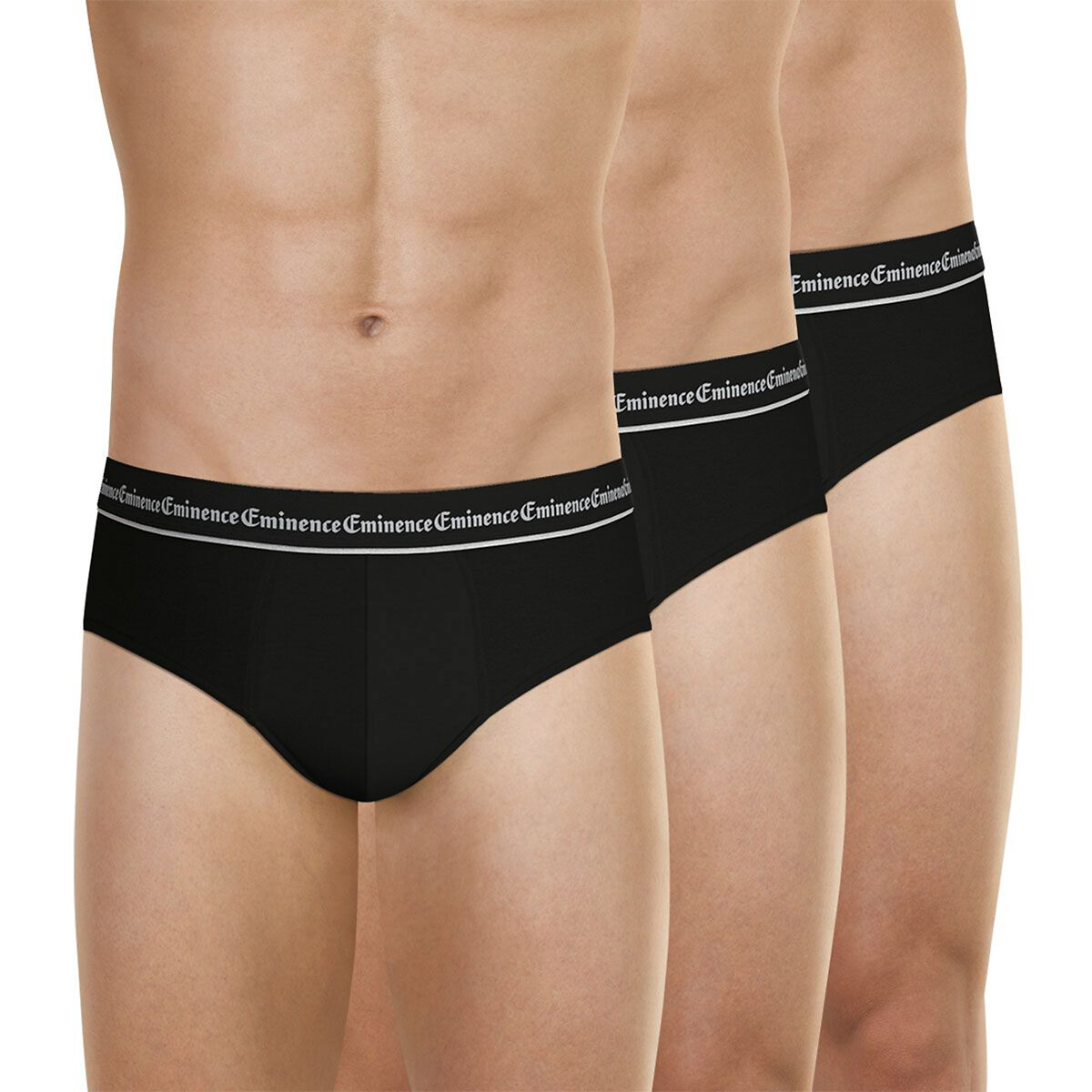 EMINENCE<br>Conjunto de 3 cuecas de algodão