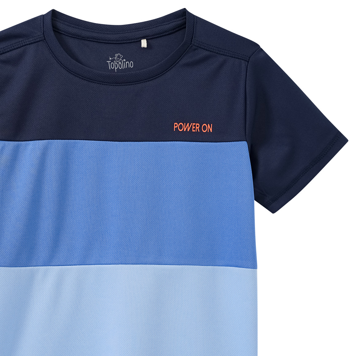 Topolino Jungen Sport-T-Shirt mit kleinem Print dunkelblau
