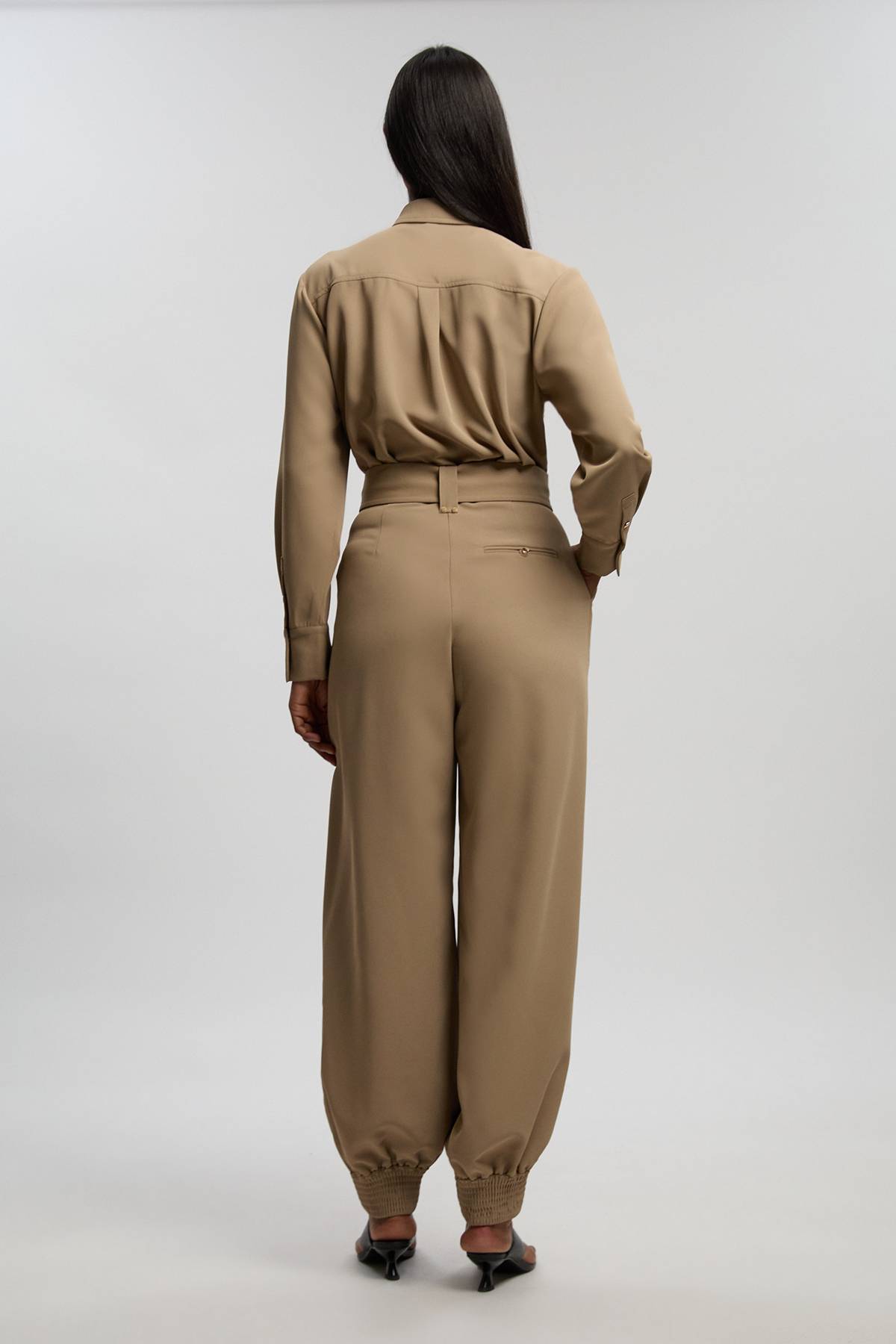 KarenMillen Combinaison Tissée À Revers Avec Détails Utilitaires