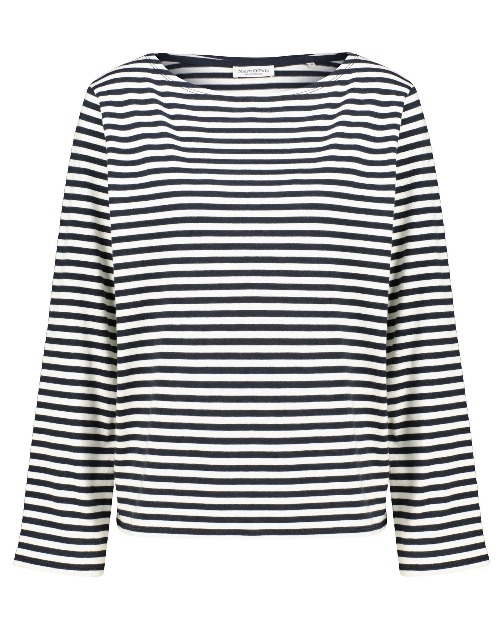 Marc O'Polo| Damen Langarmshirt HEAVY JERSEY aus Bio-Baumwolle Loose Fit