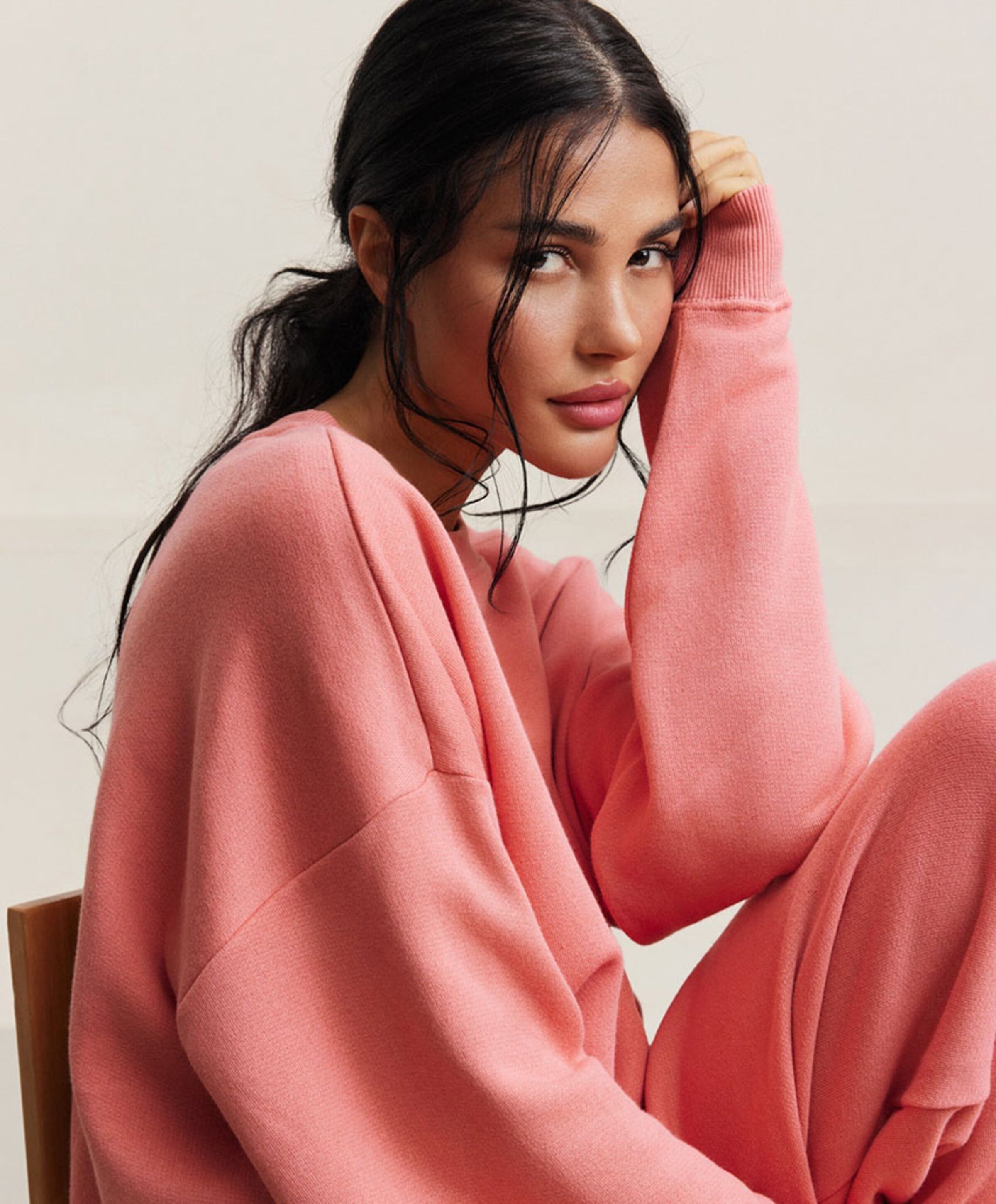 Lune Active Dames trui roze
