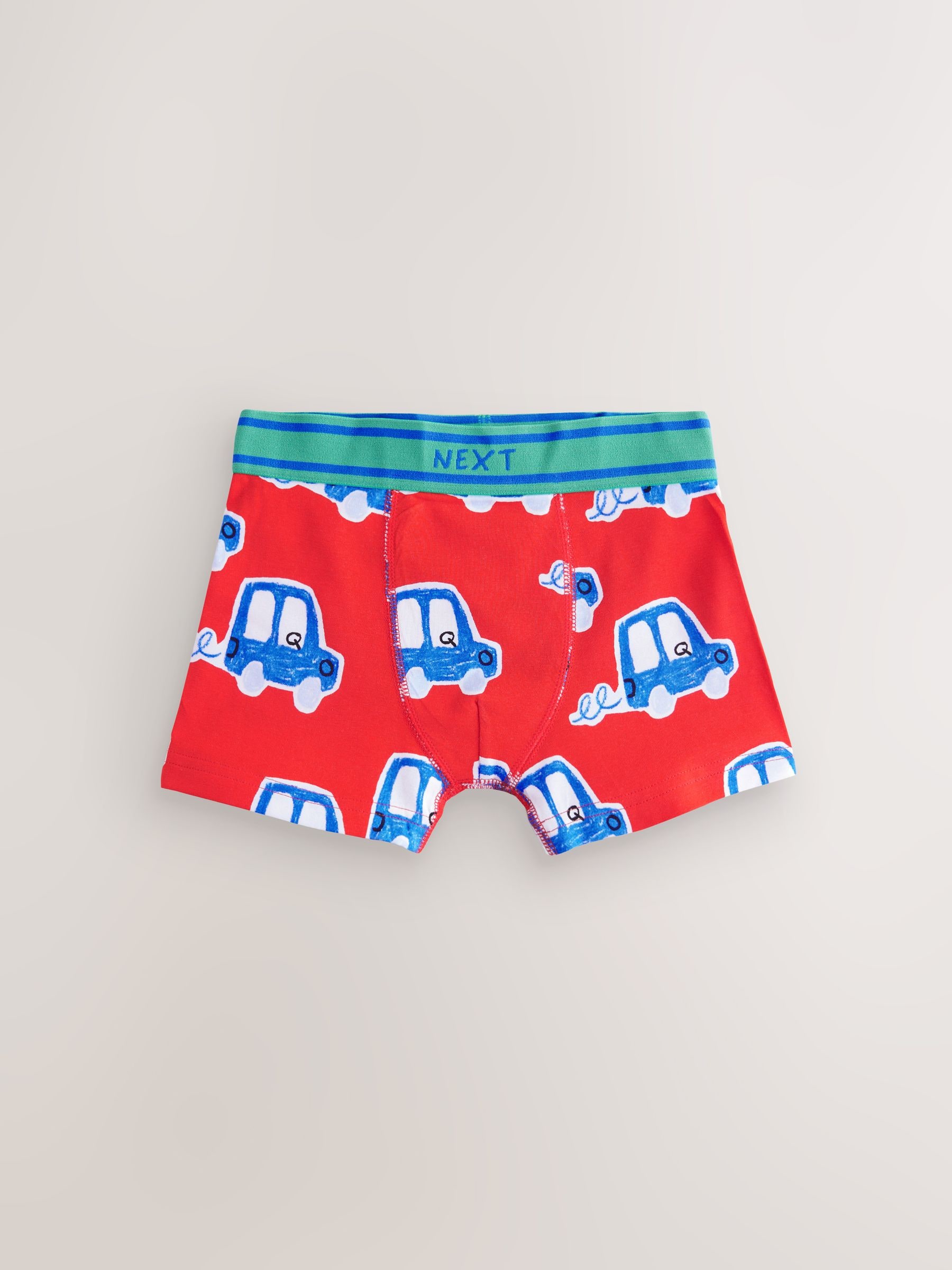 Meerdere autoprints - Verpakking van 7 boxershorts (1,5 - 12 jr)