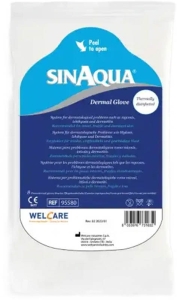 SINAQUA Handschuh vorbefeuchtet, 8 Stück