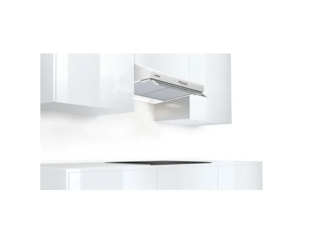 Bosch Serie | 4 DUL63CC20 - Hætte - standard - bredde: 60 cm - dybde: 48.2 cm - udtrækning og recirkulation (-) - hvid