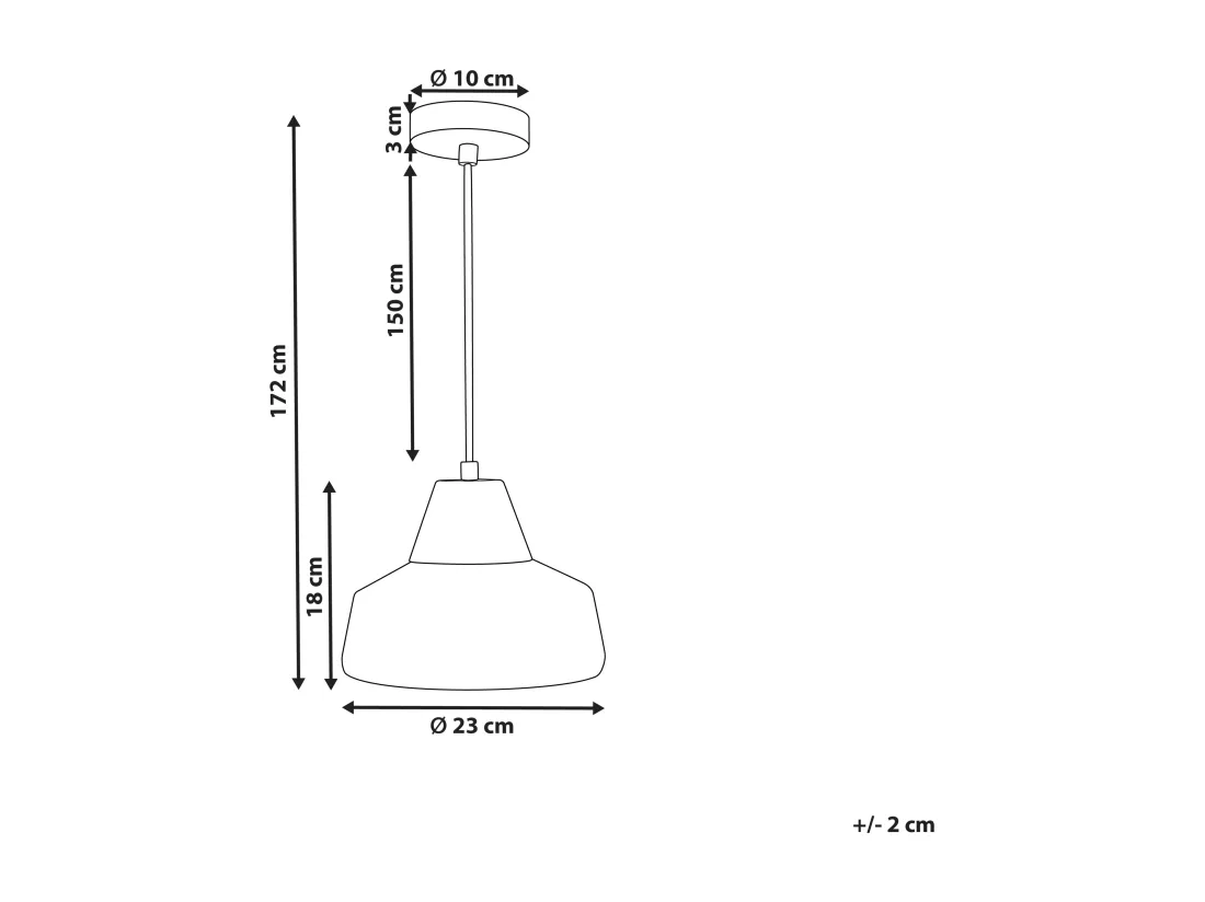 Lampe suspension TALPARO Verre Argenté