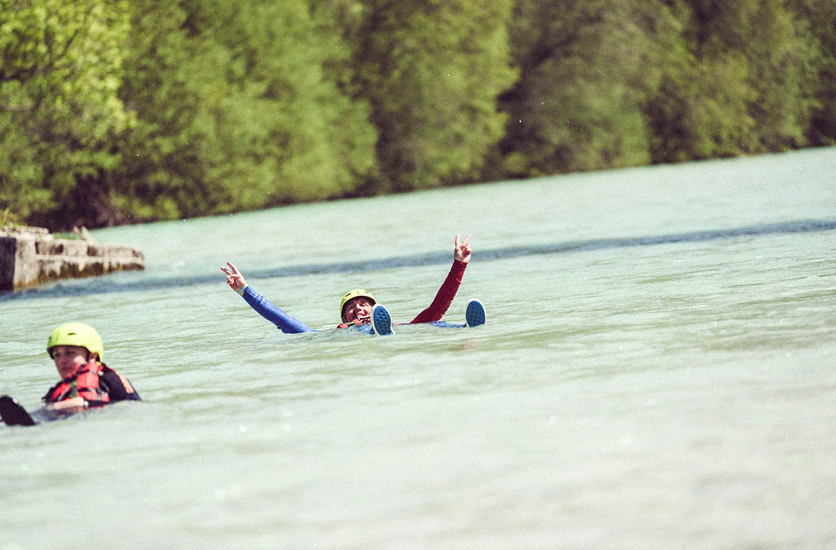Rafting-Tour auf der Isar in Lenggries