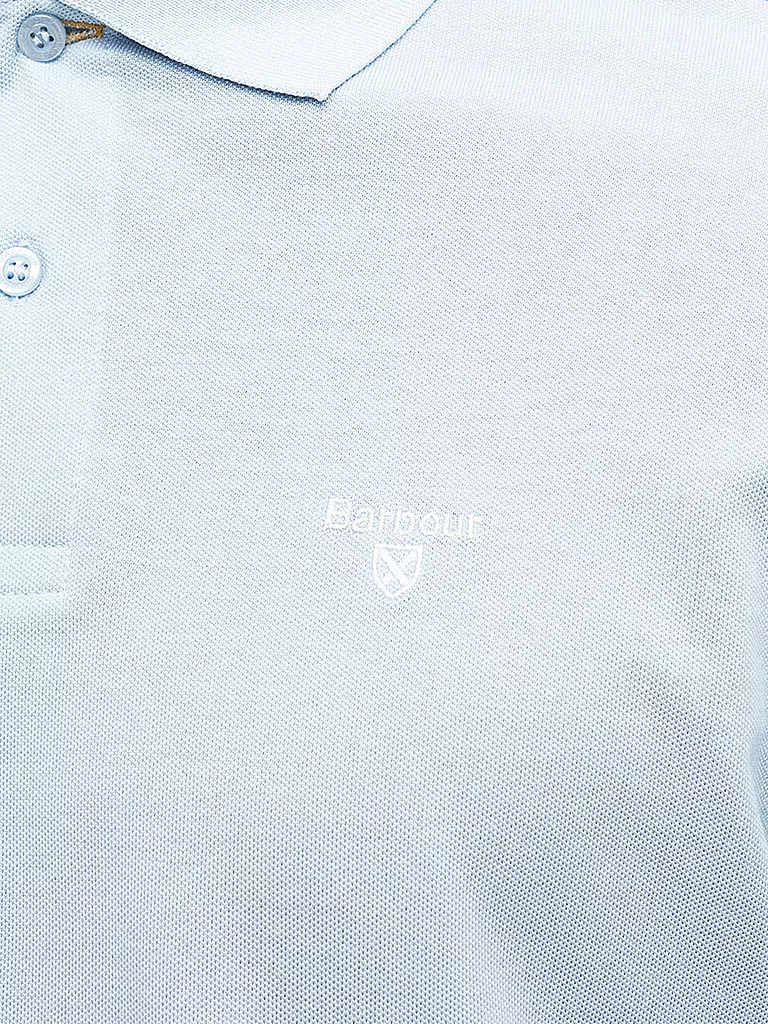 BARBOUR Poloshirt hellblau
