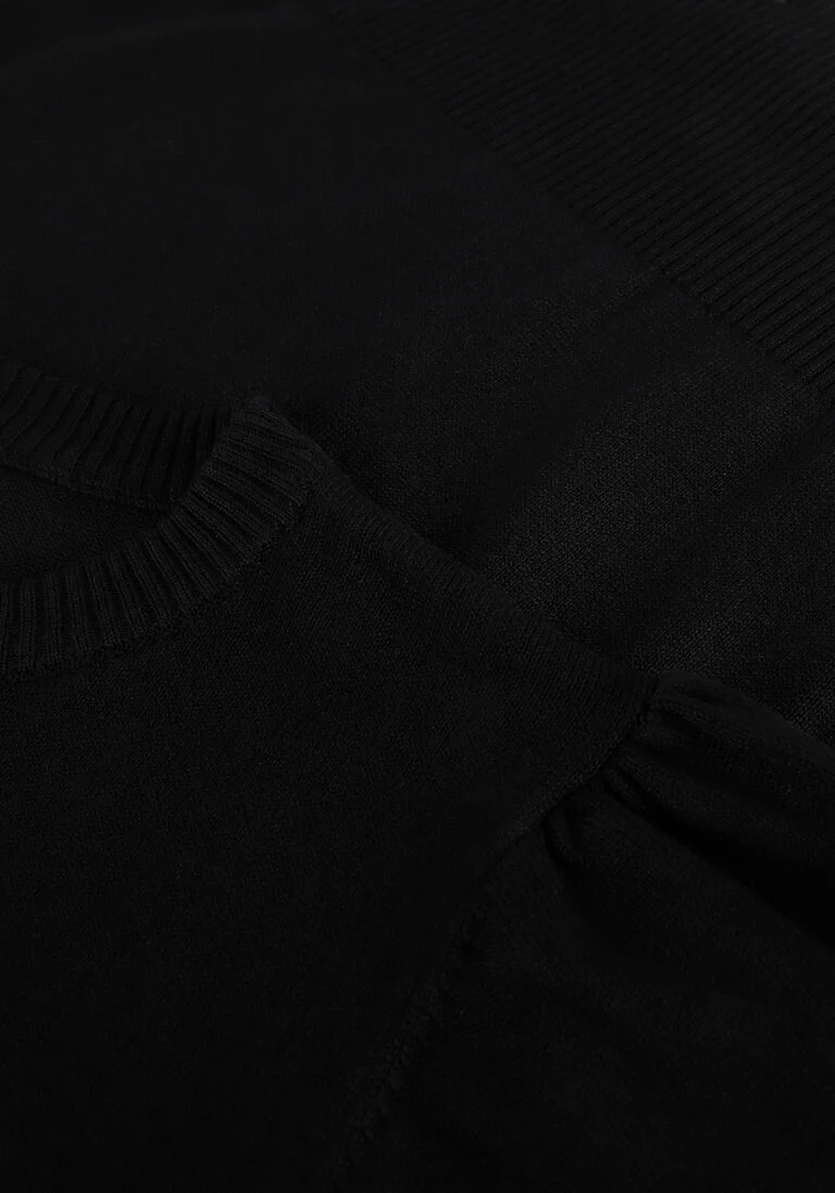 MINUS zwarte minus top liva knit tee