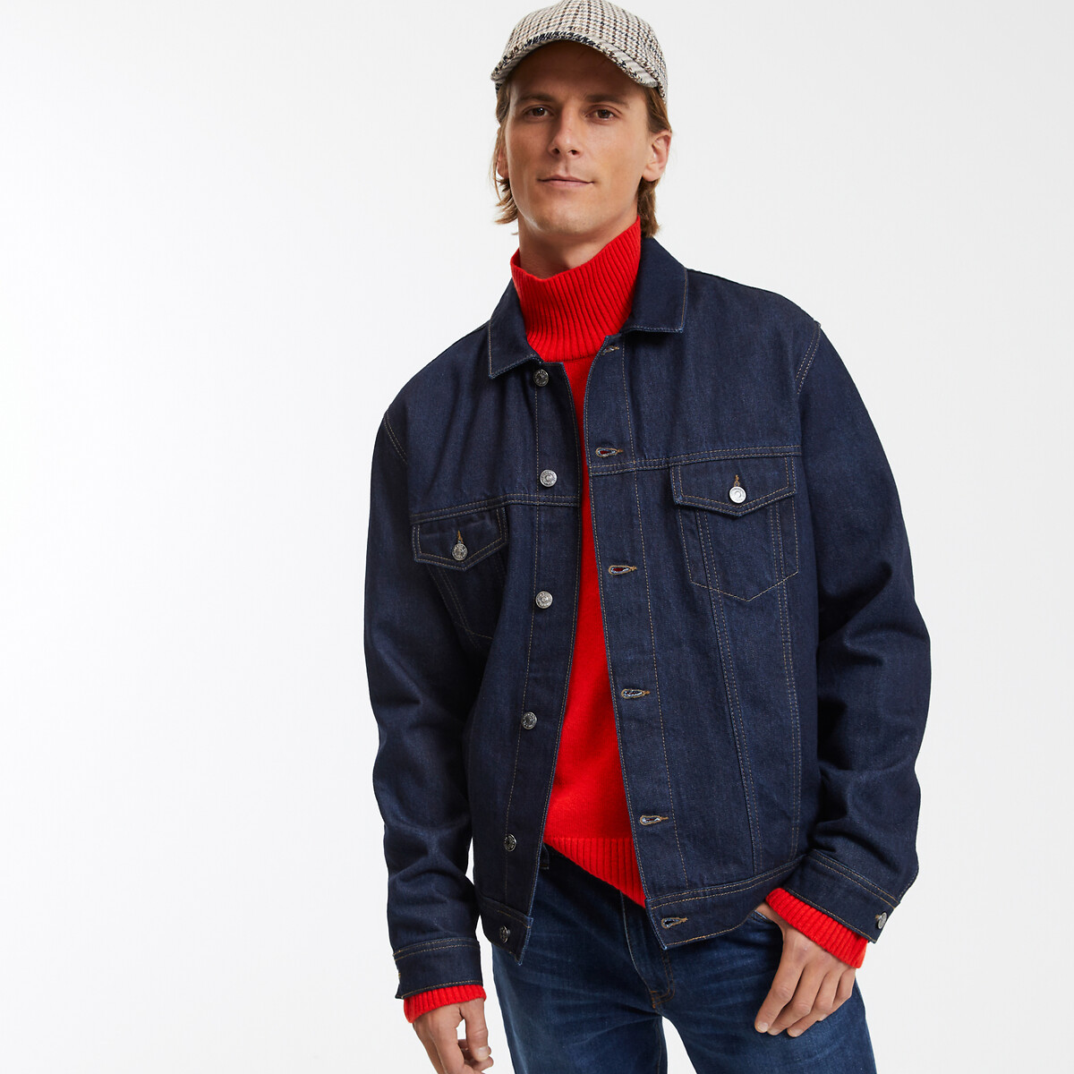 COLEÇÕES LA REDOUTE<br>Colete jeans, modelo certo