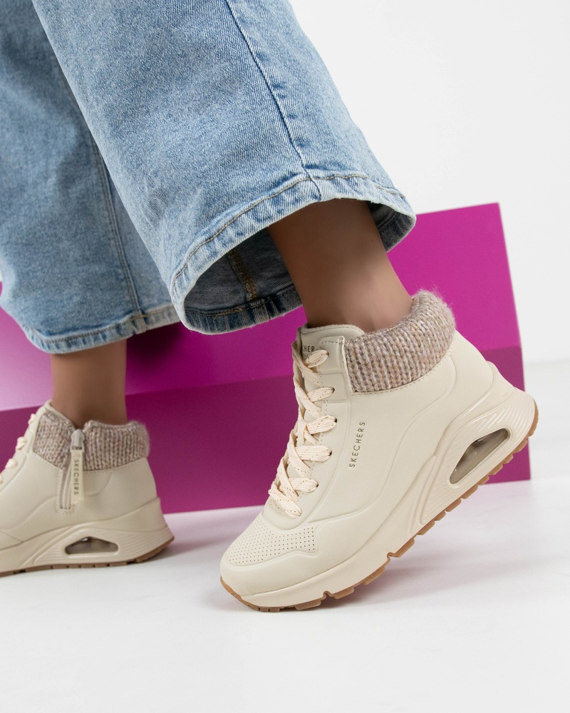 Skechers Uno Gen Hoge sneakers  - ecru