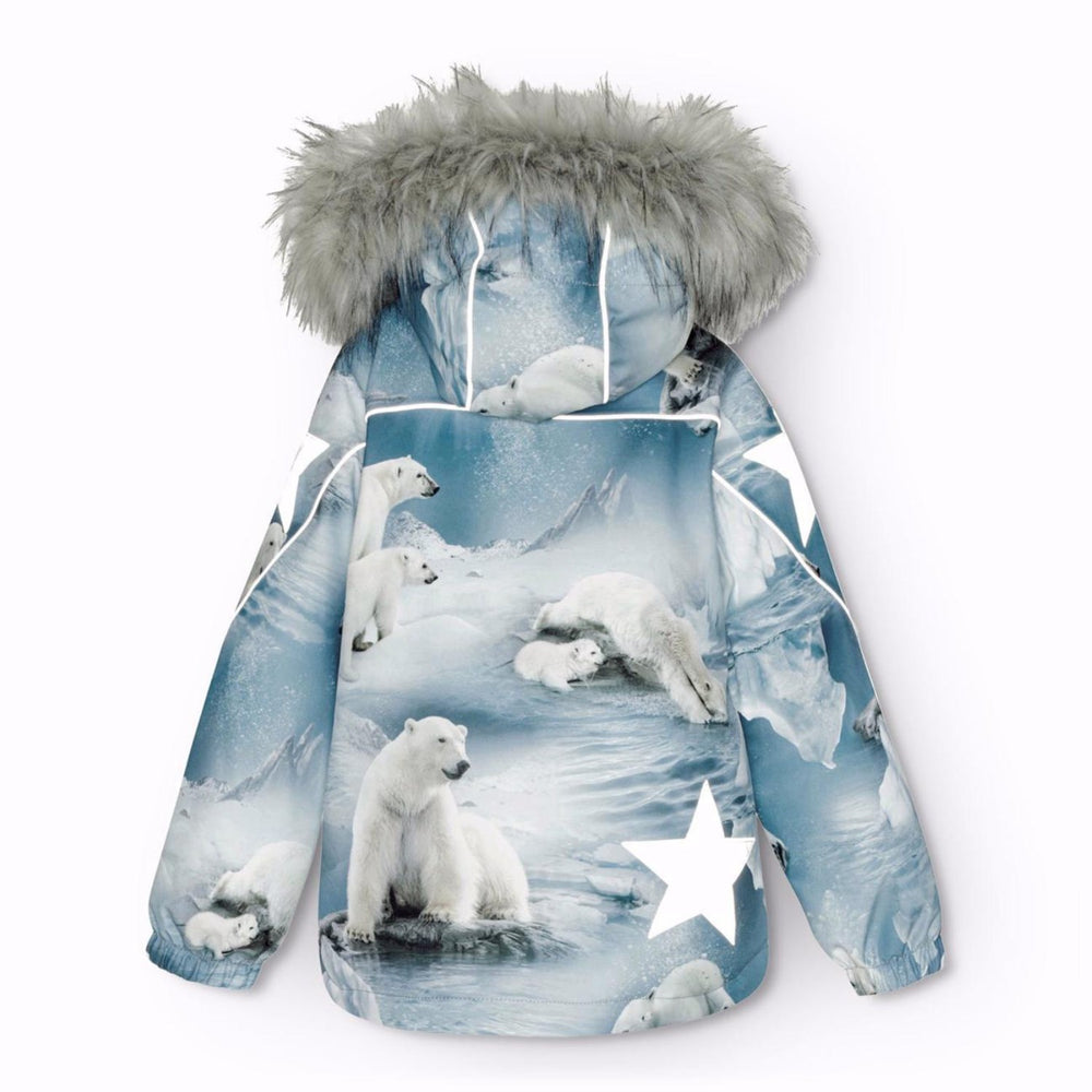 Køb Molo Polar Bear Joy Hopla Fur Jakke