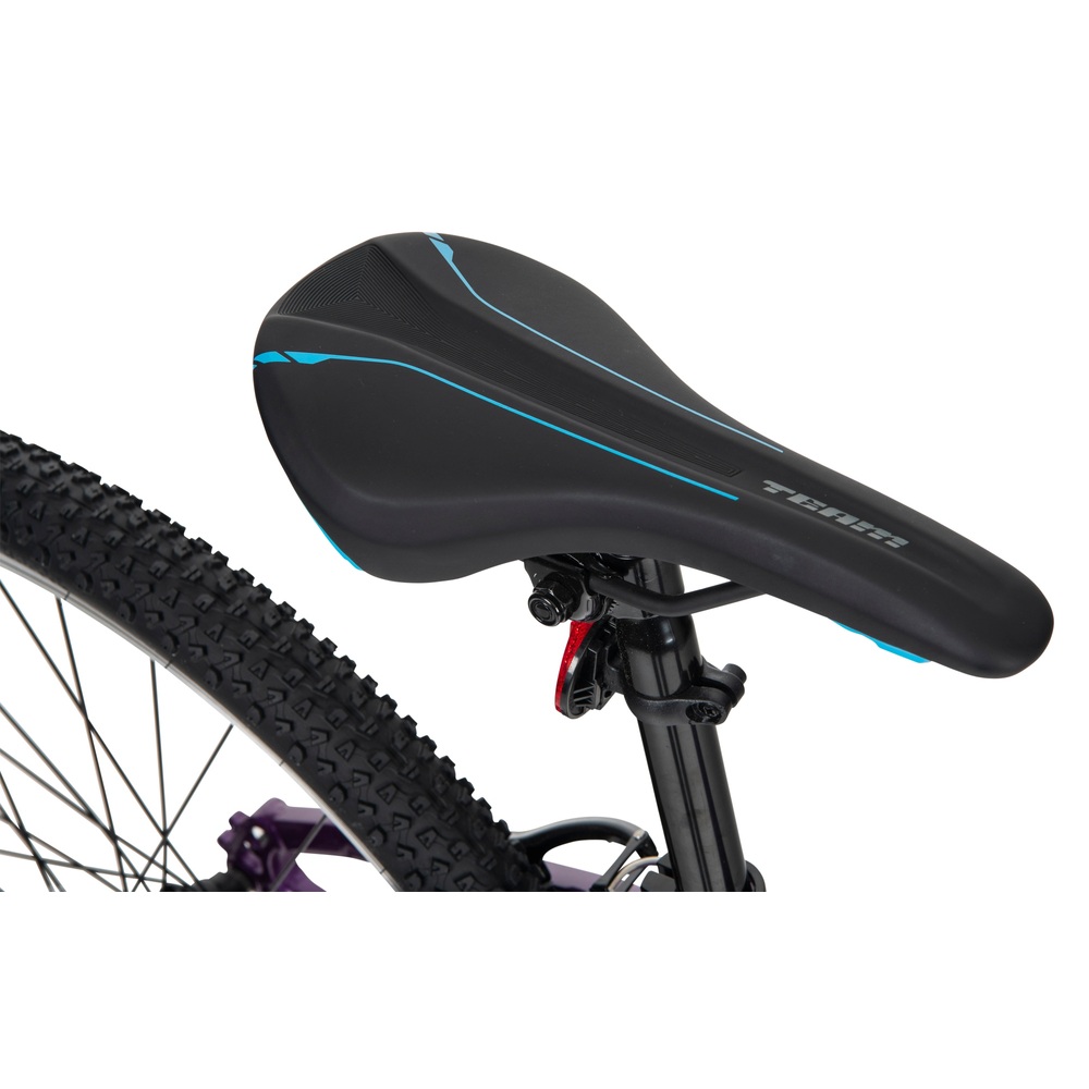 27,5 Zoll Team-Mountainbike aus Aluminium, Lila/Cyan