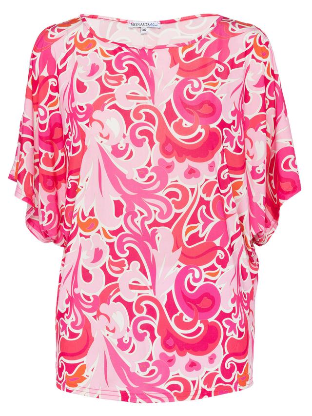 Blusenshirt Floral-Paisley