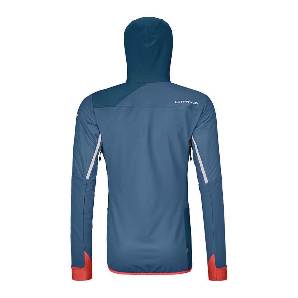 Ortovox SWISSWOOL COL BECCHEI - Veste ski Femme mountain blue