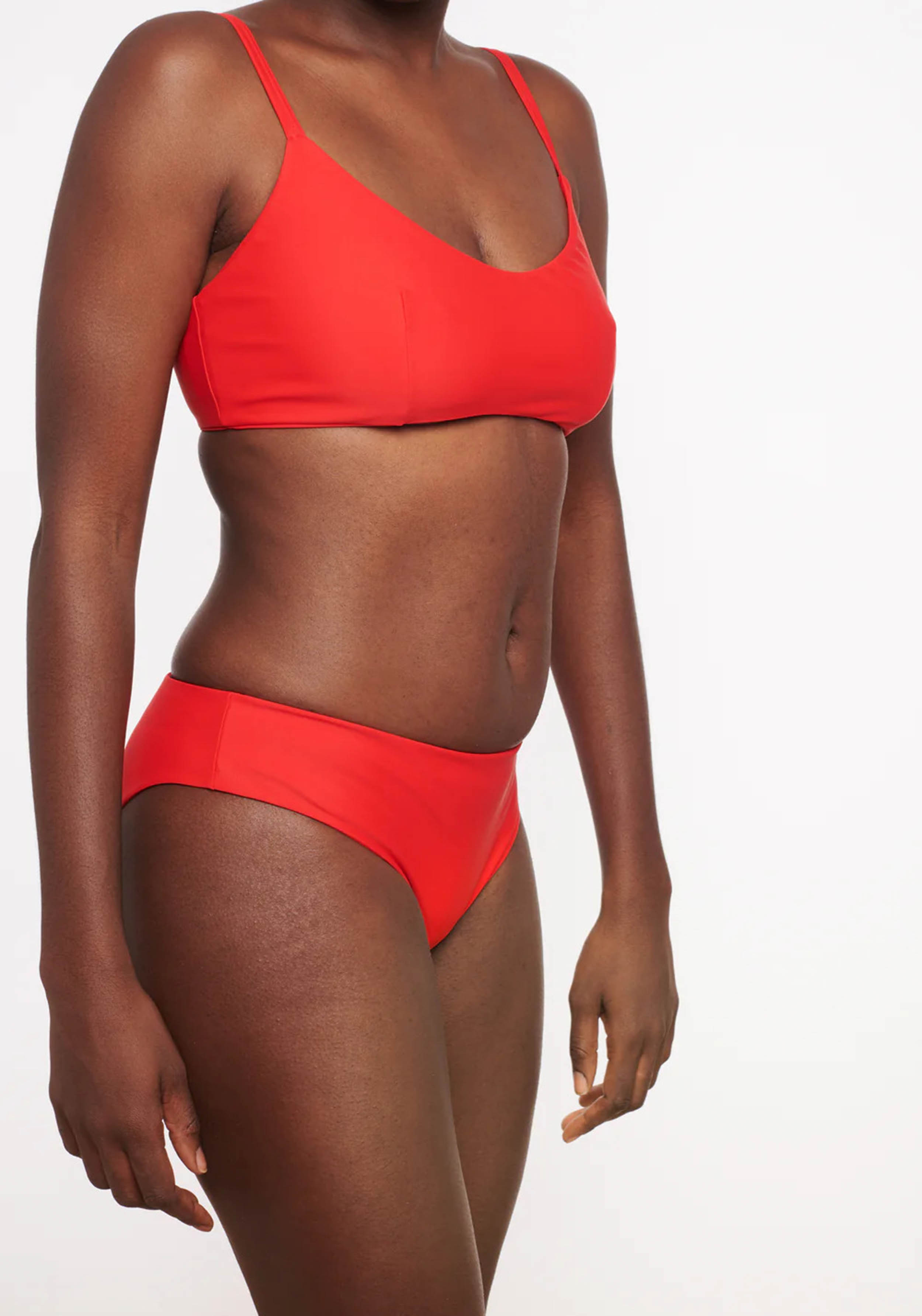 Neumuhle Bikini Top Biasca Net-Bikini Poppy Field