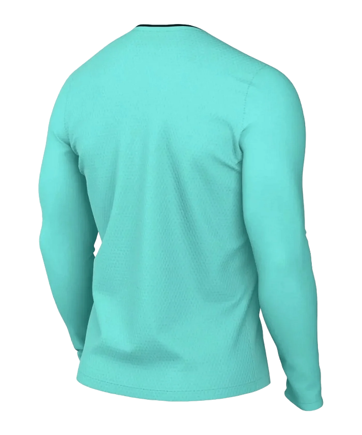 Nike Referee Schiedsrichtertrikot langarm Türkis Schwarz F354