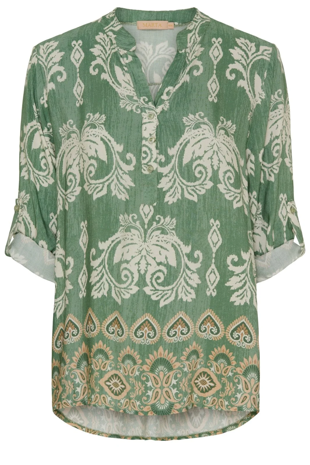 Marta Du Chateau Mdcfranziska Blouse military