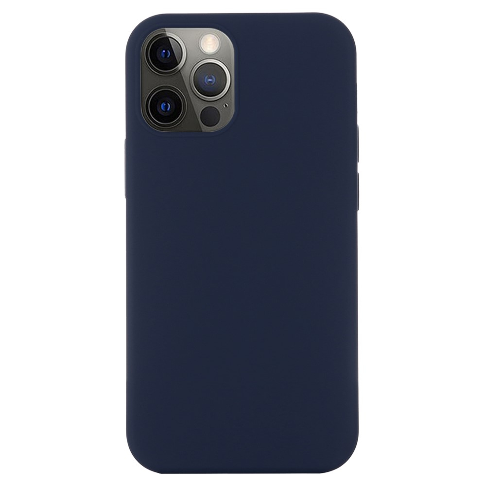 iPhone 15 Pro MagSafe Silikon Case Hülle - Dunkelblau