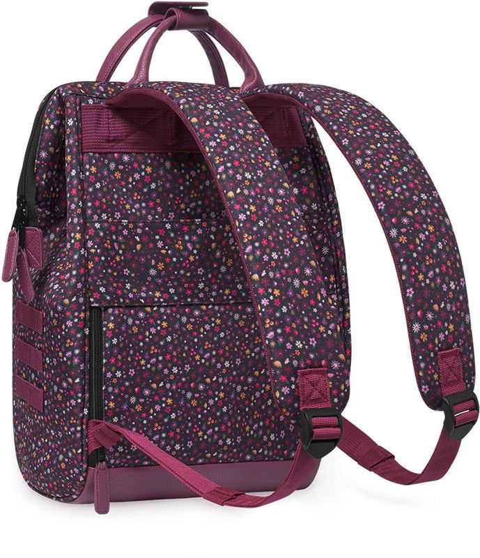 Cabaïa - Adventurer All Over - Rugzak - Paars - 100% Polyester - 23 Liter