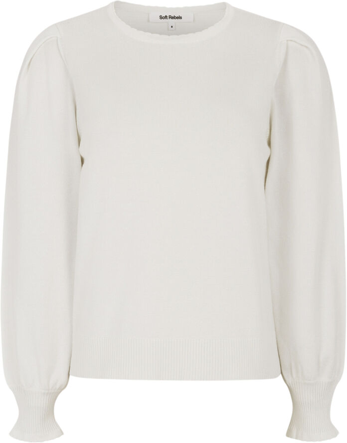 Soft Rebels SRAnalia Knit Snow white