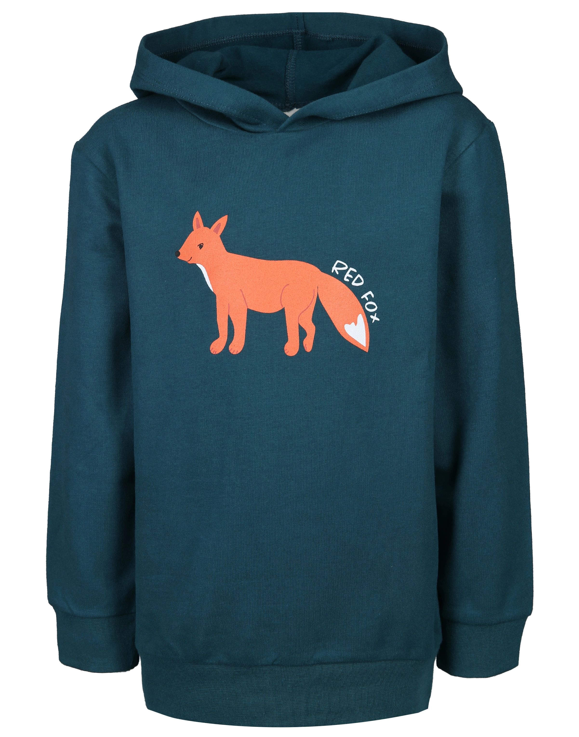 Kapuzen-Sweatshirt FUCHS in dunkelgrün