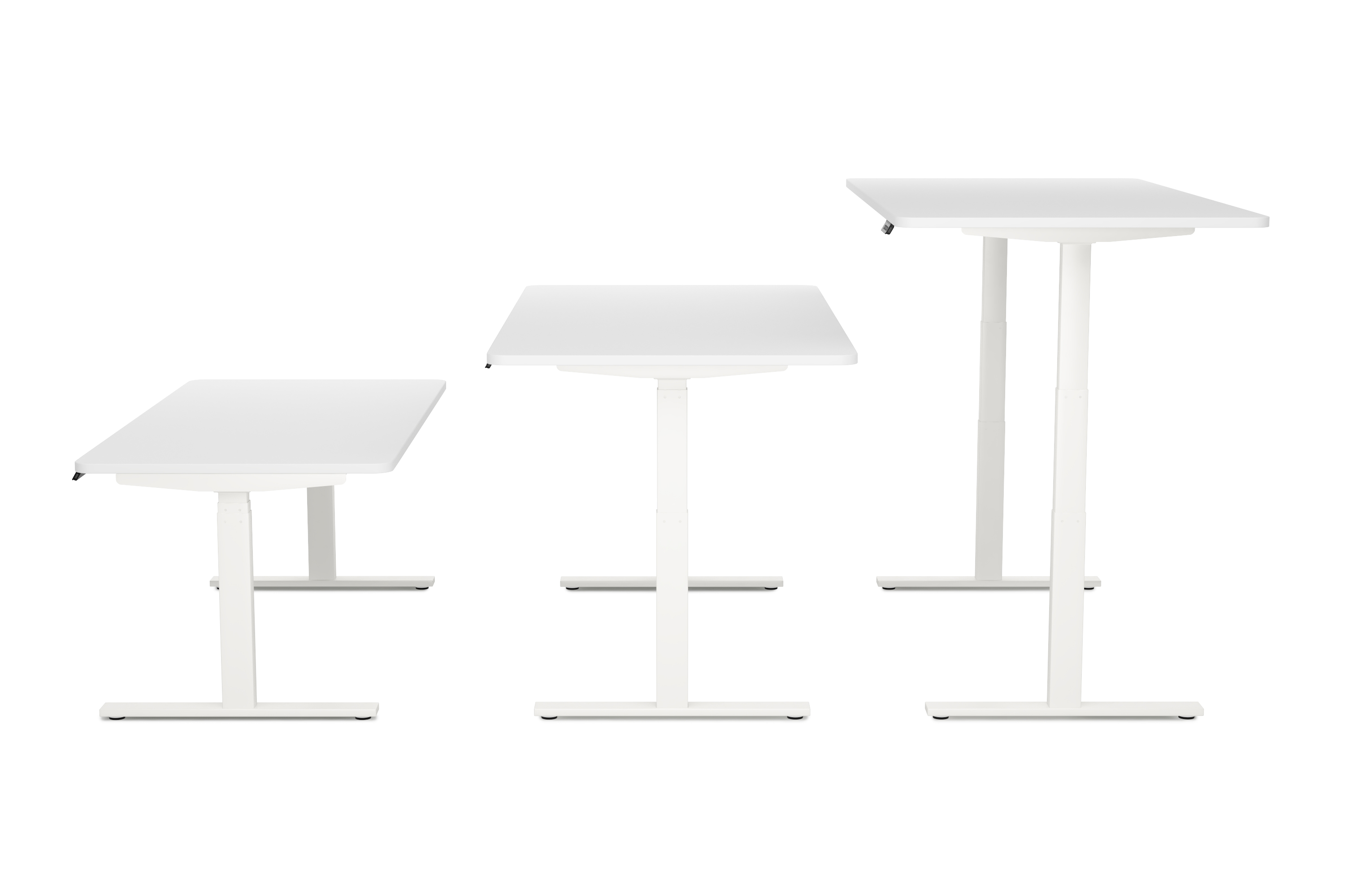Stehpult elektrisch PREMIUM weiss 180 x 90 cm