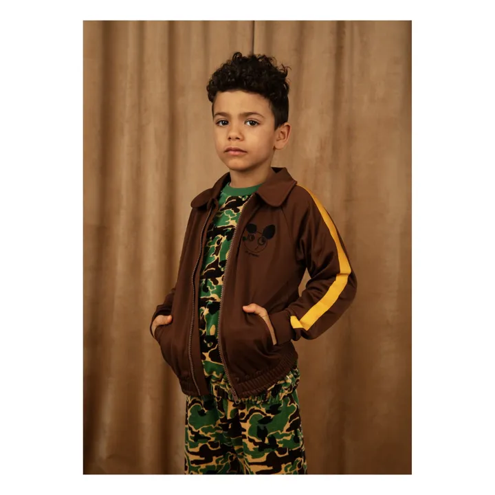 Mini Rodini Pantalon Velours Bio Camo | Vert
