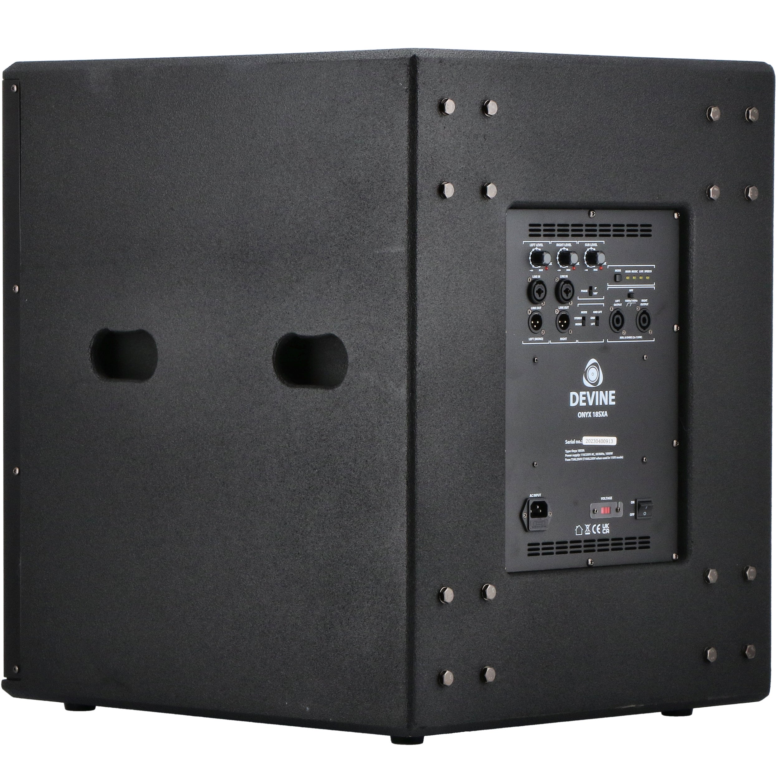 Devine Onyx 18SXA actieve subwoofer