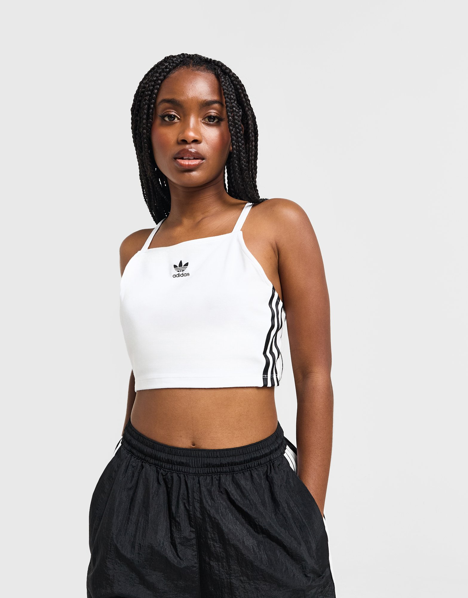adidas Originals Crop top Adicolor 3 bandes