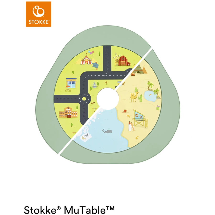 STOKKE® MuTable™ Tisch V2 Storm Grey
