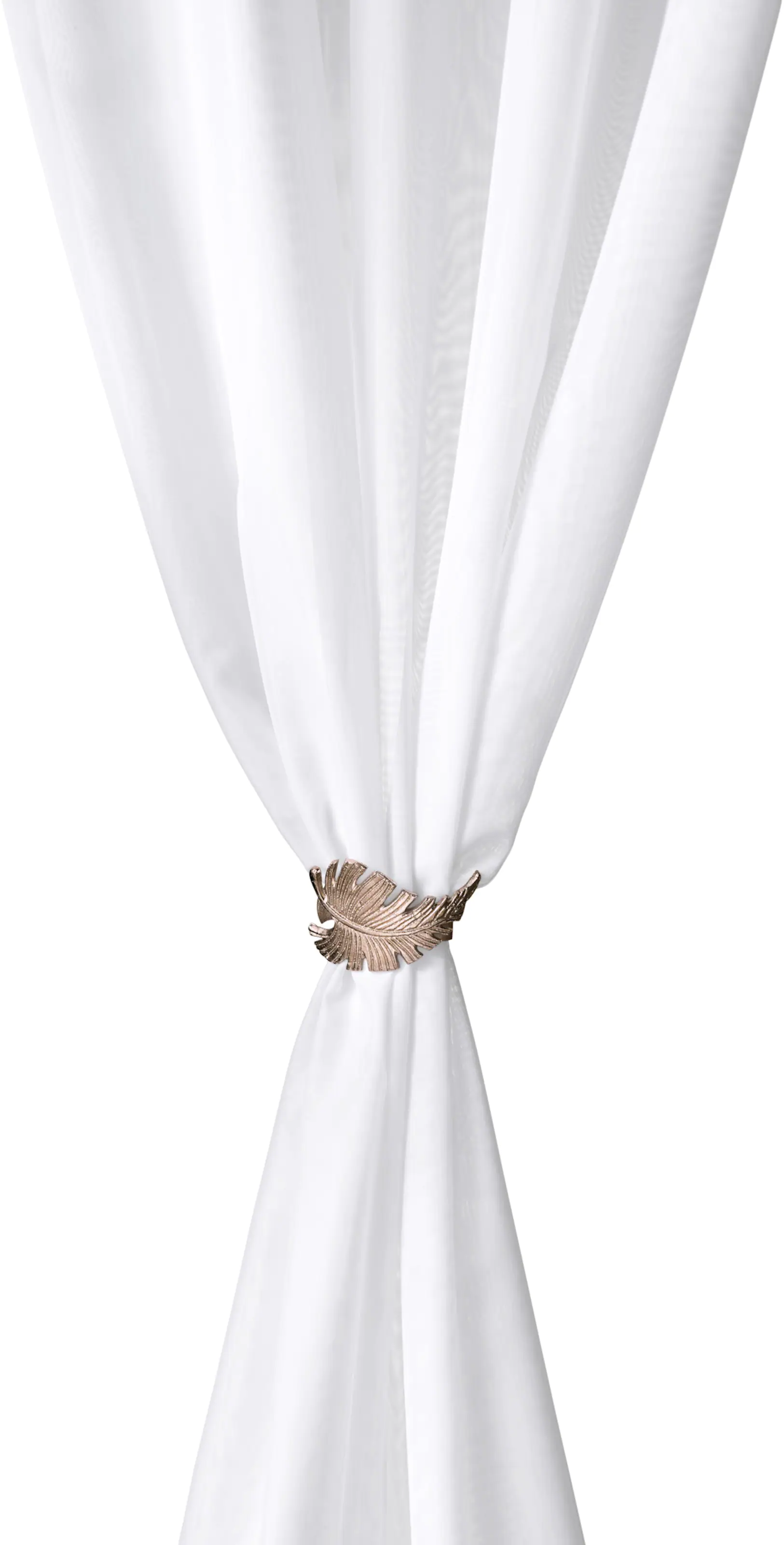 heine home Raffhalter Blatt in kupferfarben