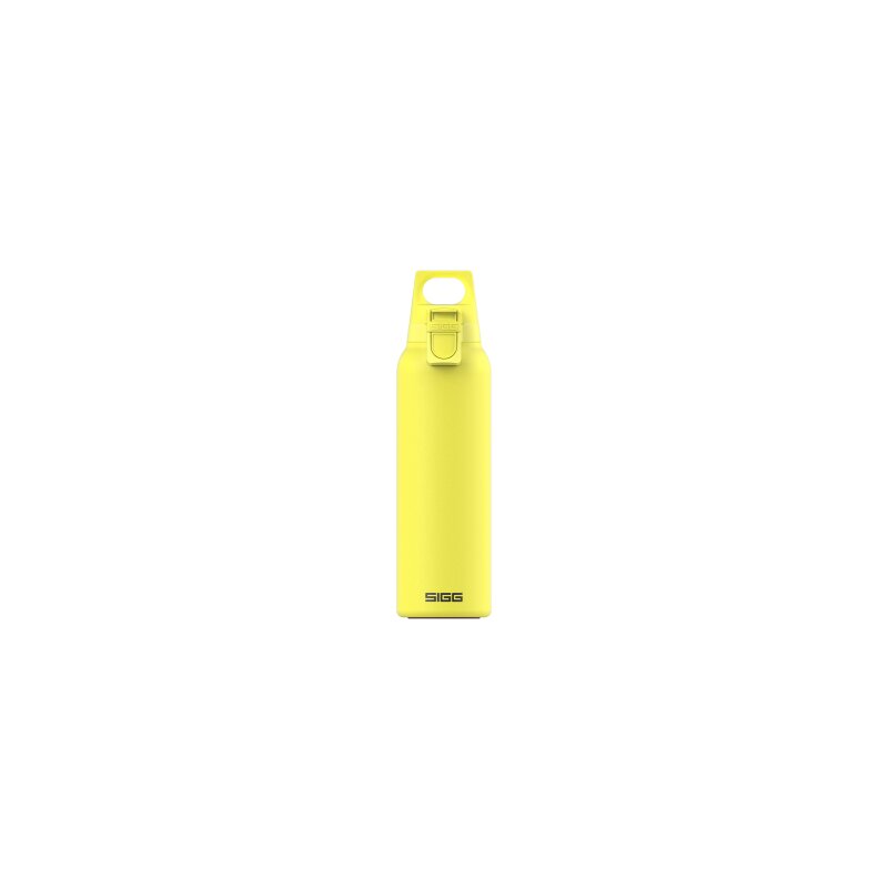 SIGG Thermo Trinkflasche Hot & Cold ONE Light Ultra Lemon 0.55 L