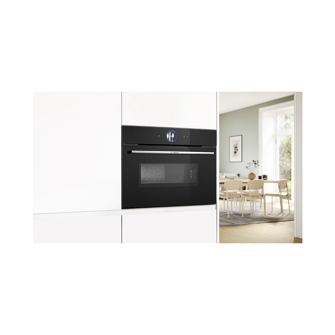 Bosch CMG7761B1 Einbau-Kompaktbackofen schwarz