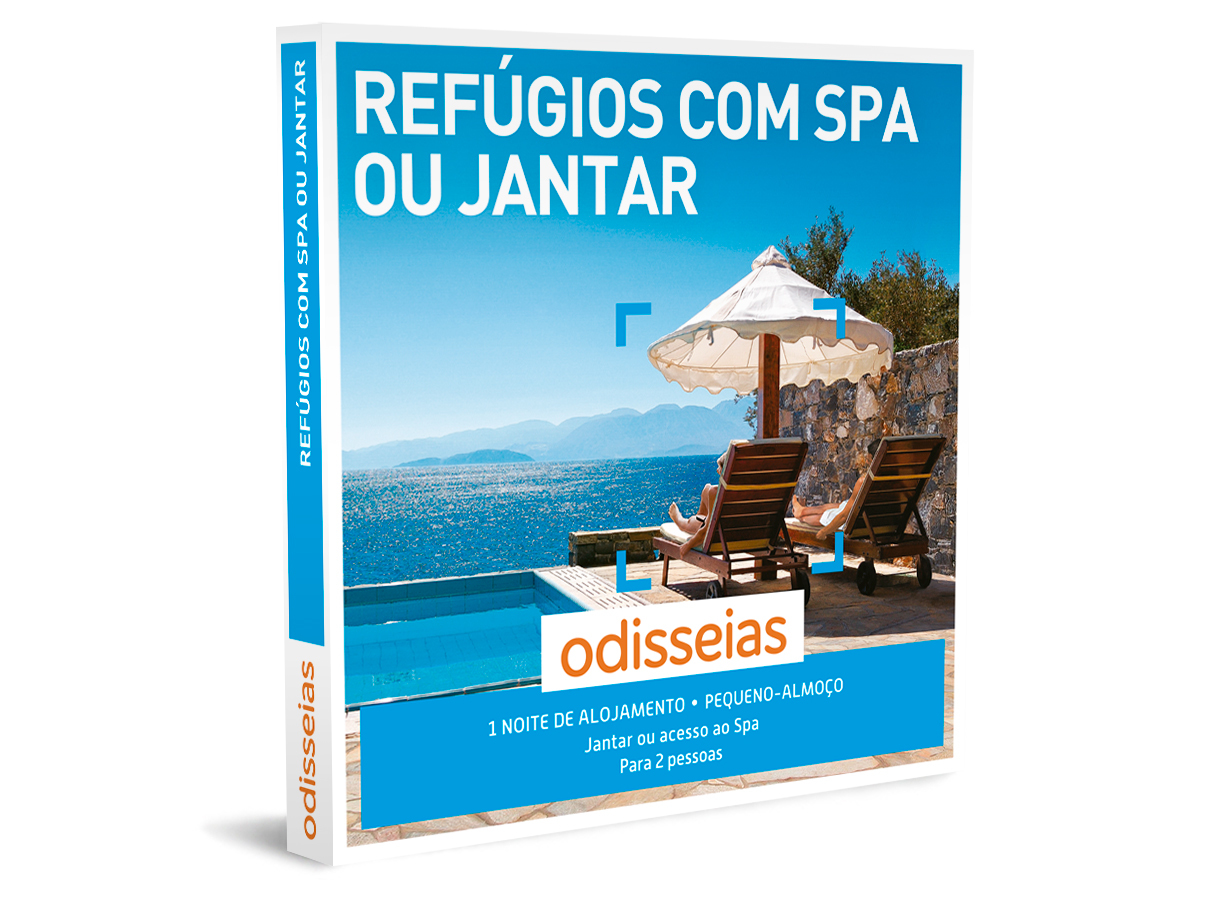 PACK ODISSEIAS REFÚGIOS COM SPA OU JANTAR