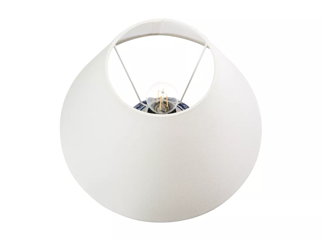 Lampe à poser ANGELES Porcelaine Bleu