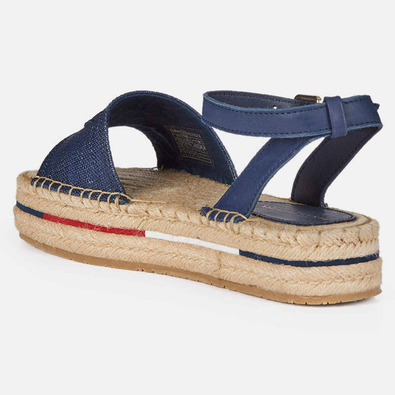 Tommy Hilfiger Espadrilles ouvertes Tropical bleu marine