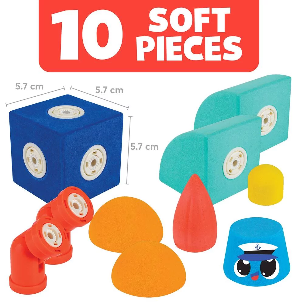BLOCKAROO BOAT BATEAU BOITE DE 10 PIECES