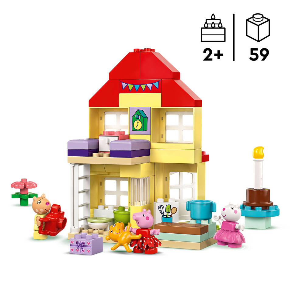 LEGO DUPLO Peppa Pig verjaardagshuis 10433
