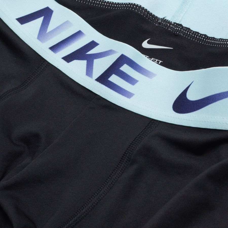 Nike Boxers Pack de 3 - Noir/Bleu/Jaune Fluo