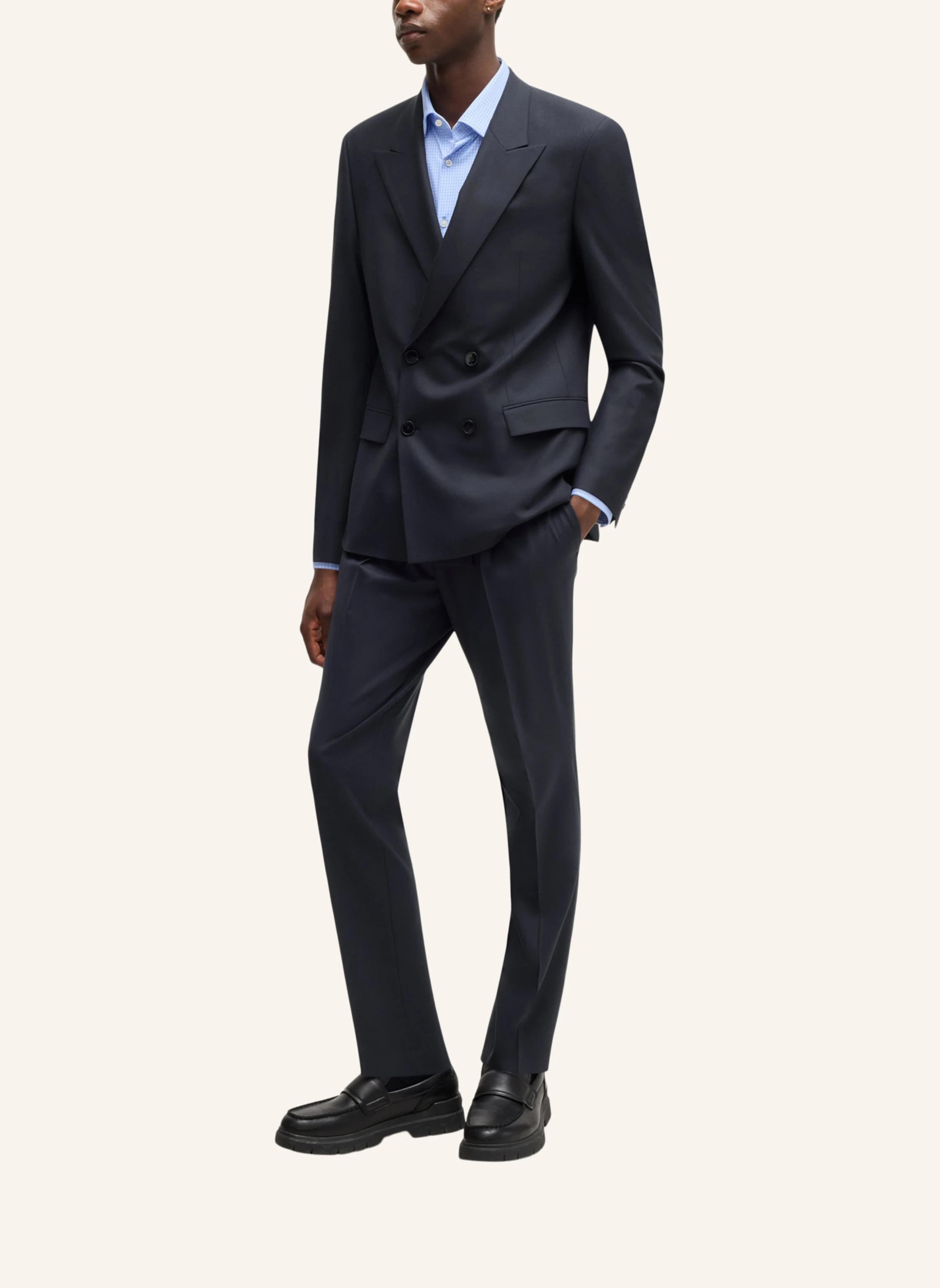 HUGO Business Hose GETLIN251F3 Slim Fit