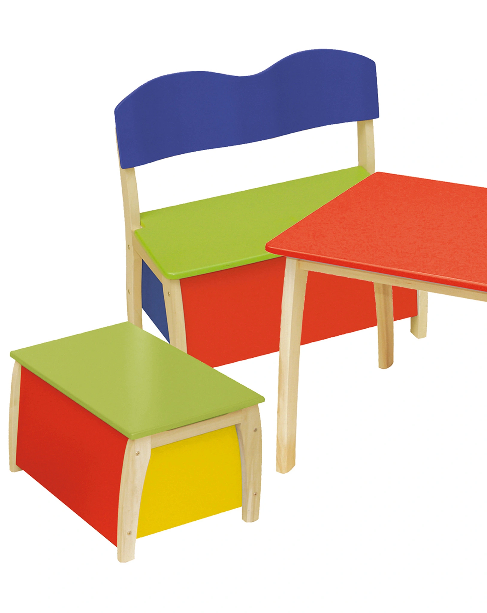 Kindertruhenbank (Farbe: bunt)
