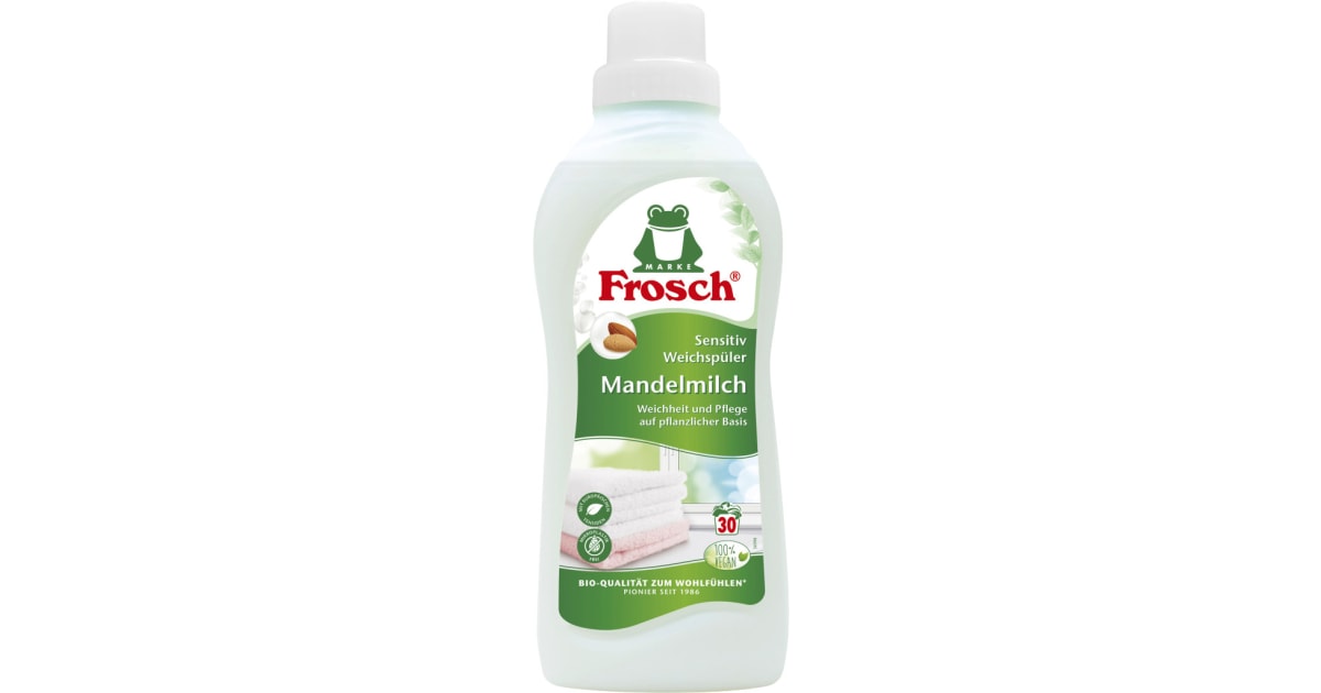 Frosch Weichspüler Mandelmilch