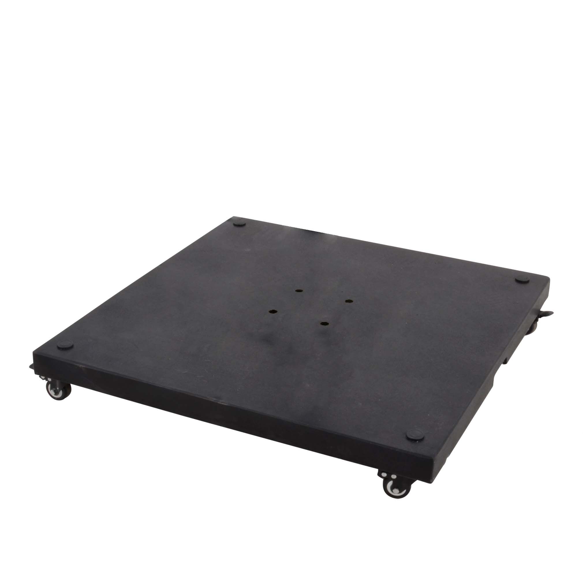 Lesli Living Granietplaat -  Parasolvoet - 90kg - Zwart