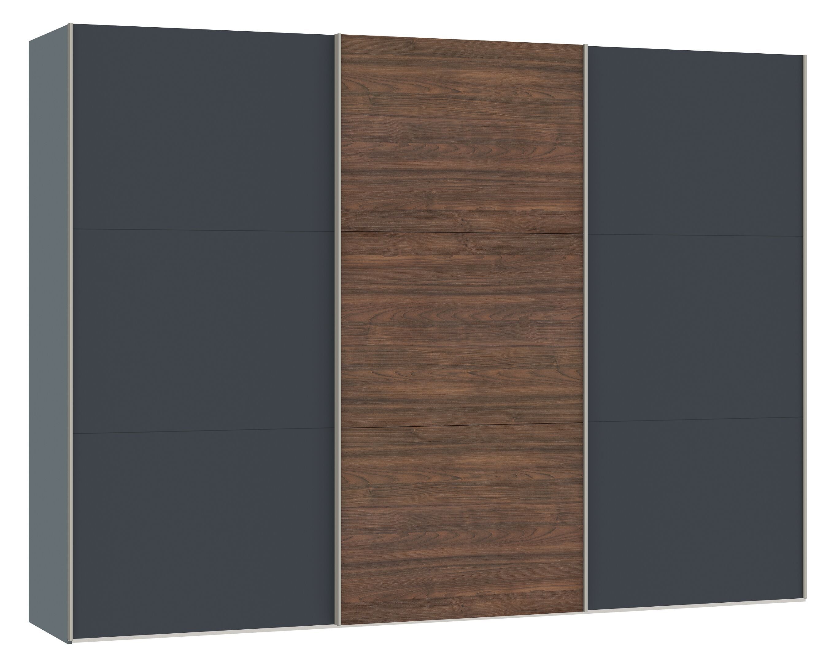 MODUL Schwebetürenschrank - Wildeiche / B: 203.0 cm x T: 65.0 cm x H: 220.0 cm