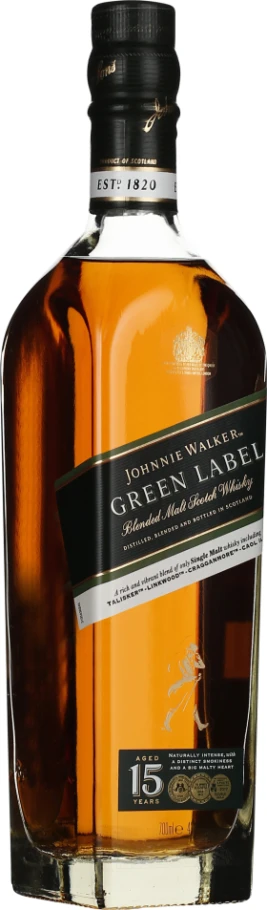 JOHNNIE WALKER GREEN LABEL 70CL